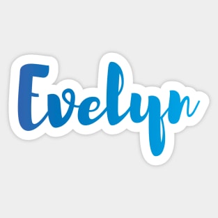 Evelyn Sticker